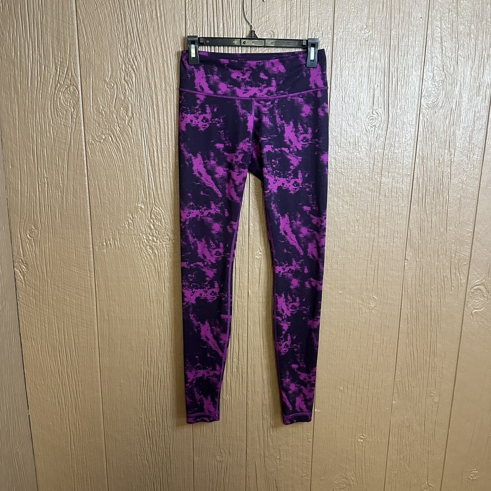 Lululemon Women's Wunder Under Leggings Purple Size 6 Athletic Yoga Running